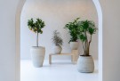 Plantekasse Hera Chalk White thumbnail
