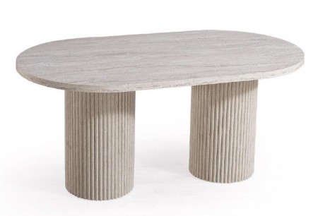 Traverteen Spisebord