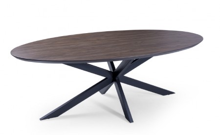 Walnut Oval Spisebord